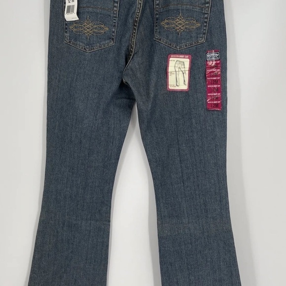 NWT LEVI STRAUSS SIGNATURE MID RISE BOOT CUT SIZE 12 MISSES - Picture 3 of 4
